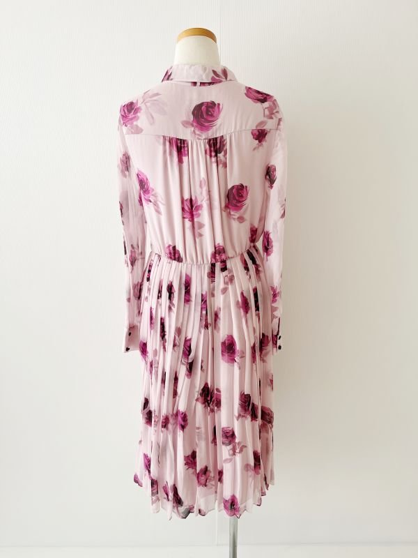 画像11: 即発！【キャサリン妃ご愛用】KATE SPADE New York ケイトスペード  encore rose pleat chiffon dress  20101 (11)