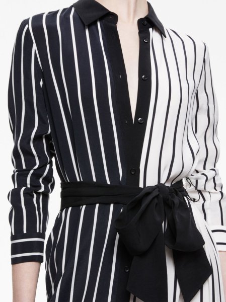 画像3: セール!【ドラマ使用】Alice + Olivia アリスアンドオリビア Chassidy Maxi Shirtdress  30401 (3)