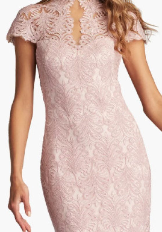 画像3: セール【井上清華さん着用】Tadashi Shoji タダシショージ MARGO  DRESS  ピンク系  22902 (3)