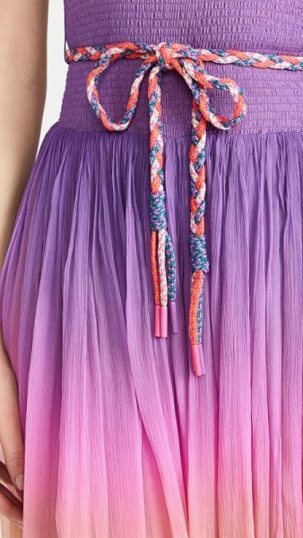 画像4: セール!【ニッキーヒルトン愛用】Zimmermann ジマーマン Cira  Ombre Midi Dress  32401 (4)