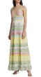 画像1: セール！Alice + Olivia アリスアンドオリビア　Karolina Paneled Halter Maxi Dress (1)