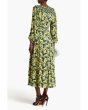 画像2: Diane von Furstenberg 　ダイアンフォンファステンバーグ　Anjali floral-print crepe de chine midi dress  04023 (2)