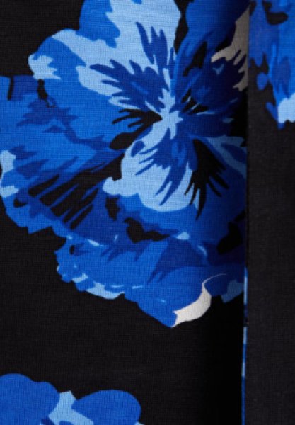 画像2: Diane von Furstenberg ダイアンフォンファステンバーグ Abigail floral-print wrap dress ブルー系  10063 (2)