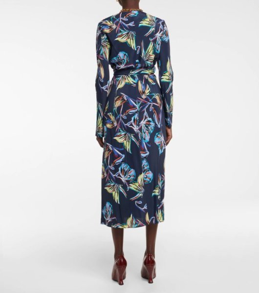 画像3: Diane von Furstenberg  ダイアンフォンファステンバーグ Tilly ミディラップドレス  42402 (3)