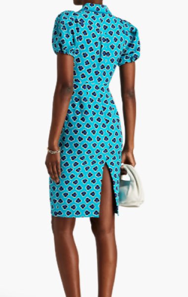画像2: Diane von Furstenberg ダイアンフォンファステンバーグ Elly printed stretch-crepe dress (2)