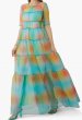 画像1: セール！STAUD スタウド　Hyacinth tiered maxi dress　マルチ  40902 (1)