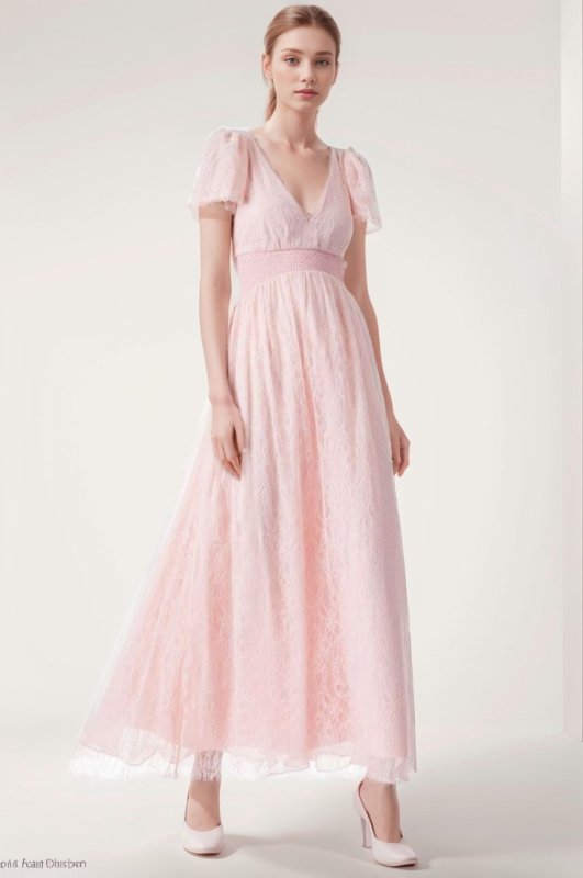 画像1: セール！【ニッキーヒルトン愛用】Alice + Olivia アリスアンドオリビア　  charlsie dress　ピンク  52001 (1)