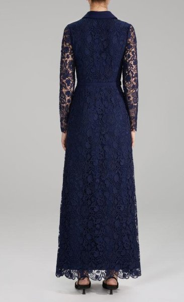 画像2: セール!Self Portrait セルフポートレート magnolia lace maxi dress  (2)