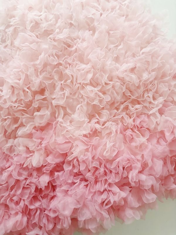 画像6: 再販売！【生見愛瑠さんに衣装提供、NiziU アヤカさん着用】 Marchesa Notte マルケッサノッテ　グラデーションチュールドレス　ピンク  12501 (6)