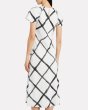 画像2: JASON WU COLLECTION  ジェイソンウー　Windowpane Silk Dress  (2)