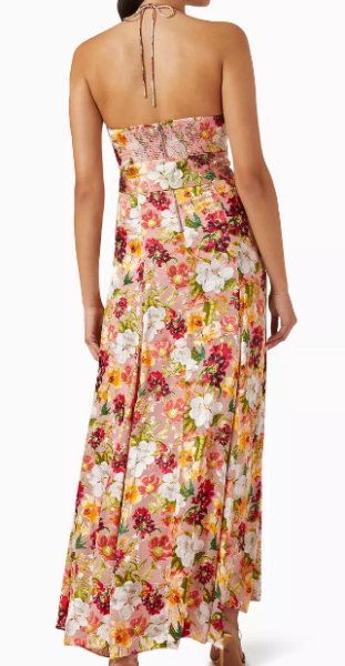 画像3: Alice + Olivia アリスアンドオリビア  Dito floral-print  maxi dress  05015 (3)