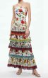 画像1: セール！Alice + Olivia アリスアンドオリビア　 Valencia floral tiered maxi dress  (1)