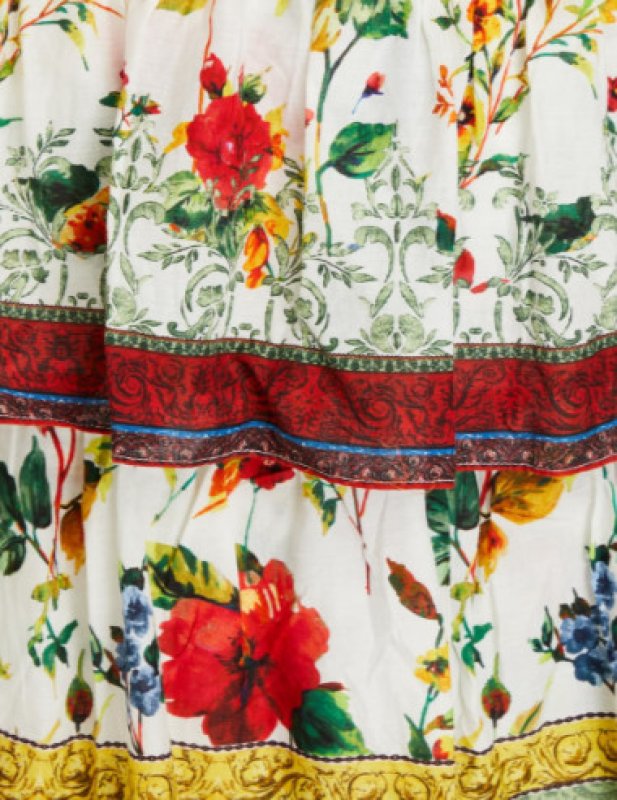 画像2: セール！Alice + Olivia アリスアンドオリビア　 Valencia floral tiered maxi dress  05014 (2)