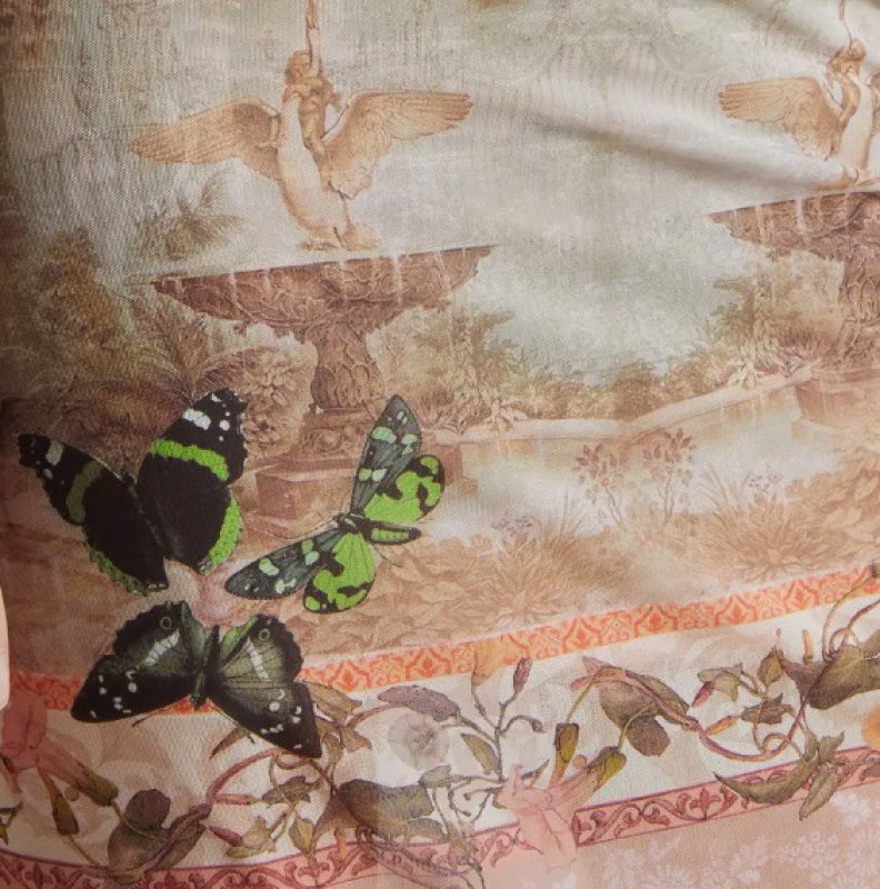 画像3: 【 ニッキーヒルトン愛用】Alice + Olivia アリスアンドオリビア Delora Fitted dress   Versailles  12111 (3)