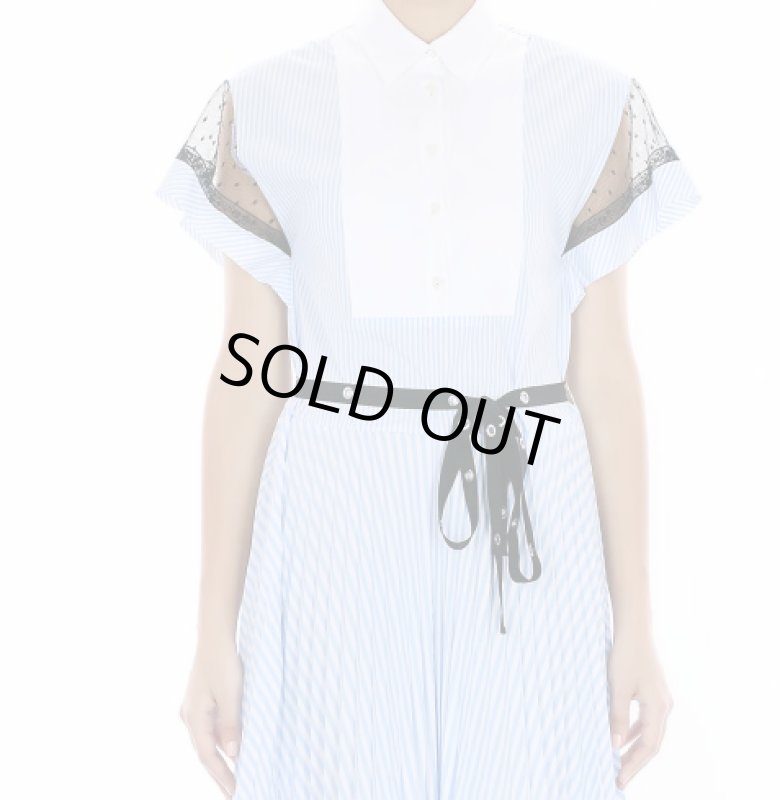 画像3: RED Valentino レッドヴァレンティノ　ストライプミディドレス (3)