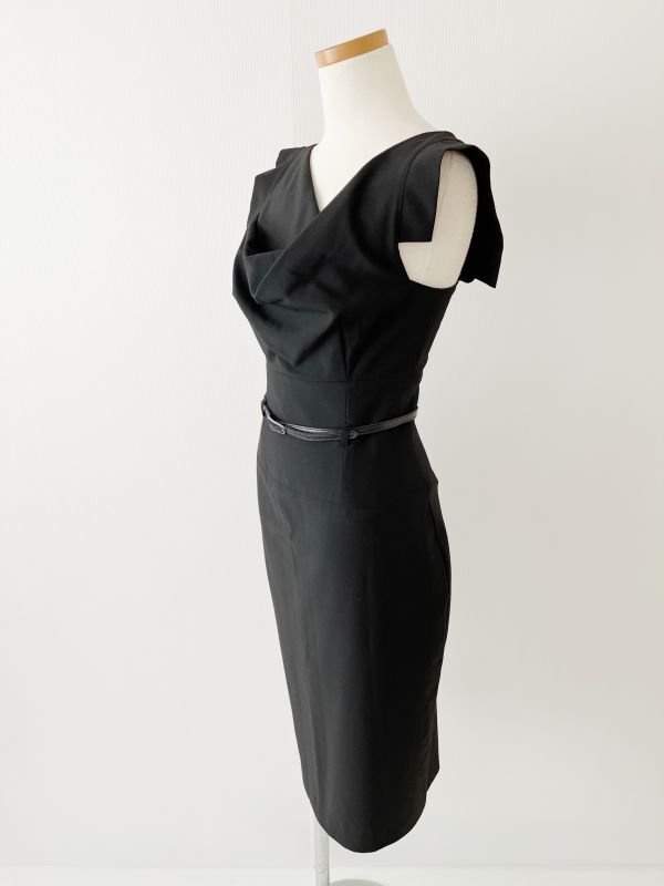 画像7: 【メーガン妃、イヴァンカトランプ他愛用、ドラマ使用】Black Halo Jackie O Dress　ブラック  05061 (7)