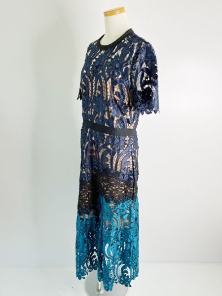 画像8: 【ナオミワッツ愛用】Self Portrait セルフポートレート Prairie lace midi dress  05211 (8)