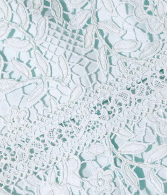 画像3: Self Portrait　セルフポートレート　BLUE ROSE LACE MIDI DRESS (3)