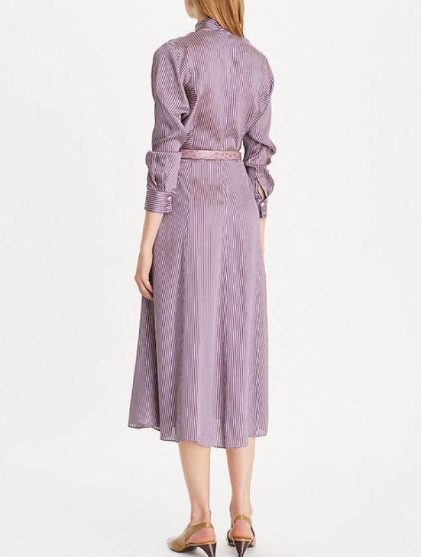 画像2: 【矢田亜希子さん着用】Tory Burch トリーバーチ　　ストライプシャツドレス  03161 (2)