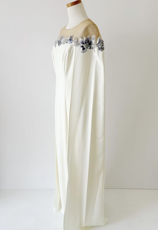 画像7: 75%オフ！即発 Marchesa Notte マルケッサノッテ　Tulle Illusion Cape Dress  41901 (7)