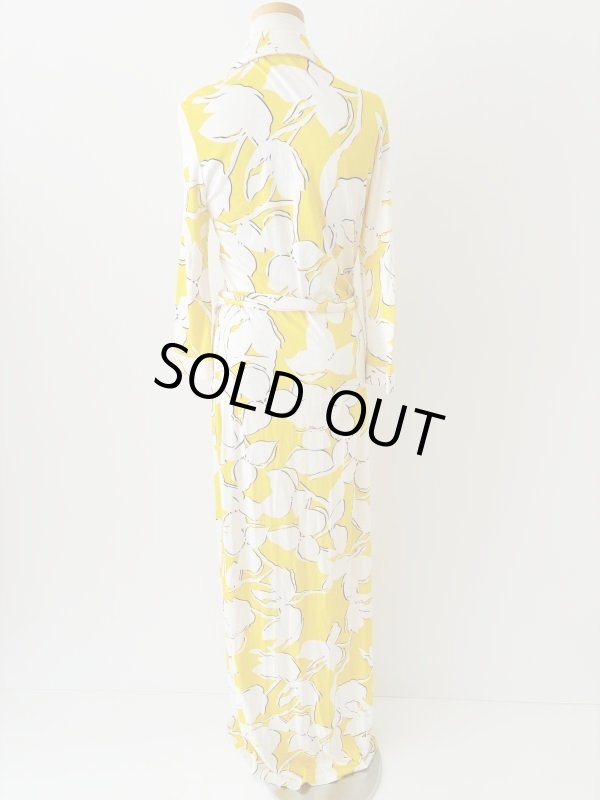画像5: 即納【ヴァンサンカン掲載】Diane von Furstenberg 　Abigail Maxi Wrap Dress  eden garden  (5)