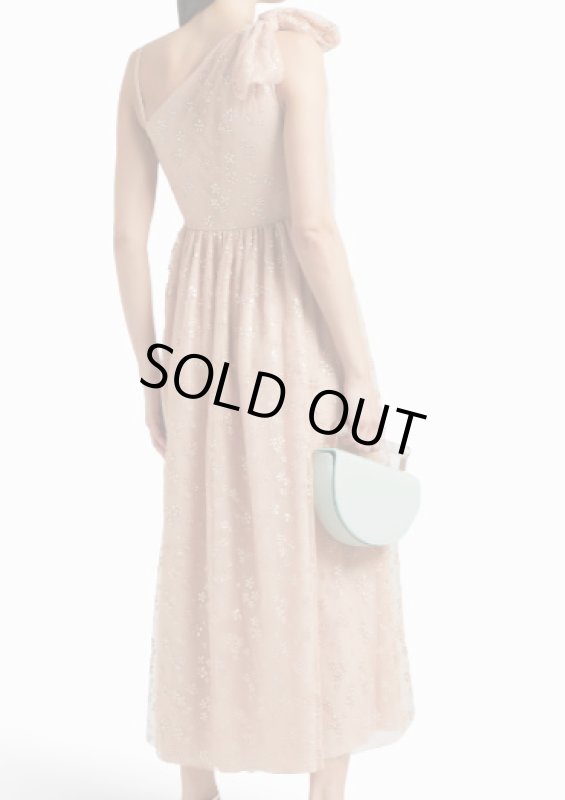 画像2: セール！Red Valentino　レッドヴァレンティノ　リボン付きワンショルダーチュールドレス  01023 (2)