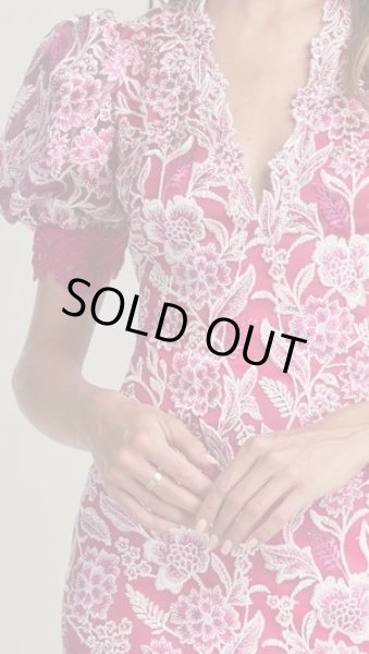 画像2: Tadashi Shoji  タダシショージ   ROWAN DRESS ピンク系 (2)