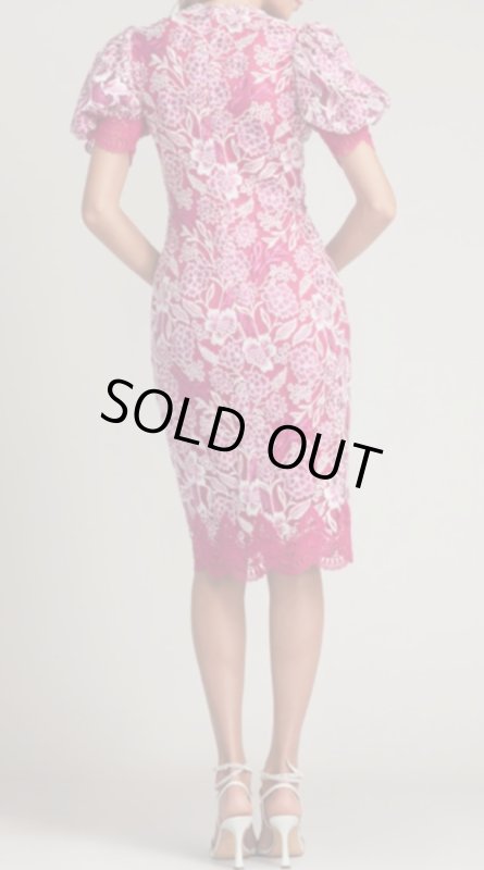 画像3: Tadashi Shoji  タダシショージ  　ROWAN DRESS ピンク系 (3)