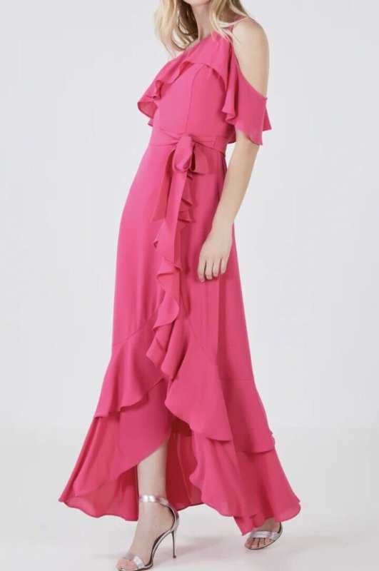 画像1: 限定セール！BCBGMAXAZRIA  LAURA one shoulder dress  12132 (1)