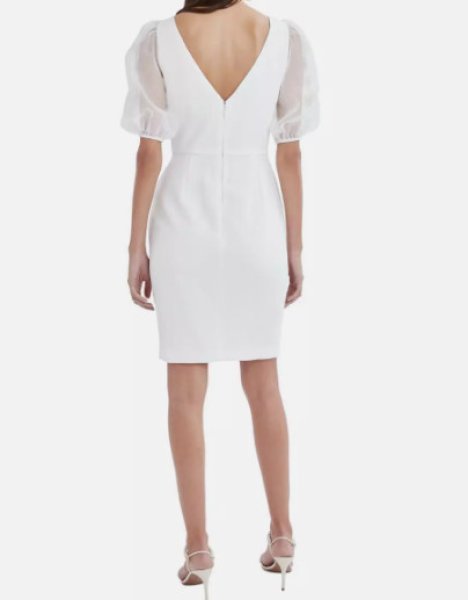 画像3: セール！BCBGMAXAZRIA   Kamille　パフスリーブドレス  04046 (3)