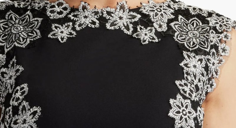 画像4: Tadashi Shoji タダシショージ  Kiran dress  ブラック (4)