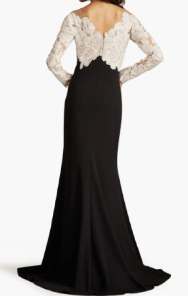 ★セール♪★TADASHI SHOJI プリーツクレープミディドレス★ ピンク コードレース ミディアムドレス｜TADASHI SHOJI（タダシ
