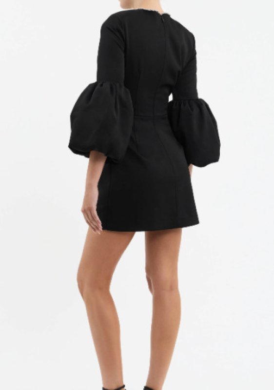 画像2: 【リンジーローハン愛用】Rebecca Vallance レベッカヴァランス  Augustine Long Sleeve Mini Dress  11191 (2)