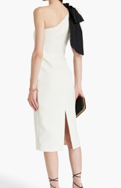 画像2: Rebecca Vallance レベッカヴァランス Monique one-shoulder dress (2)