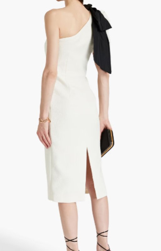 画像2: Rebecca Vallance レベッカヴァランス Monique one-shoulder dress (2)
