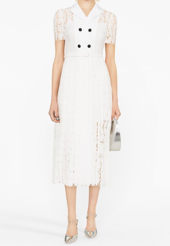 画像1: Self Portrait　セルフポートレート　FLORAL LACE MIDI DRESS  04042 (1)