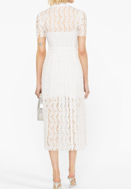 画像3: Self Portrait　セルフポートレート　FLORAL LACE MIDI DRESS  04042 (3)