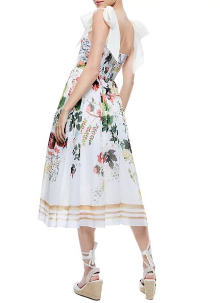 画像3: 【ジェニファーロペス愛用】Alice + Olivia アリスアンドオリビア   Haven Flared Midi Dress  11123 (3)