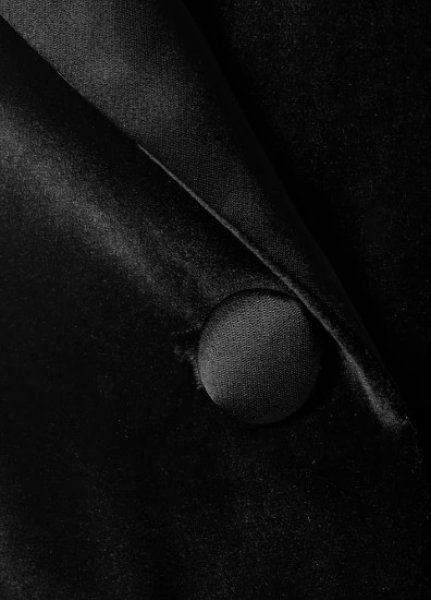 画像3: セール!【Kaylee Hartung愛用】Alice + Olivia アリスアンドオリビア  Latoya フェザートリムベルベットドレス  05034 (3)