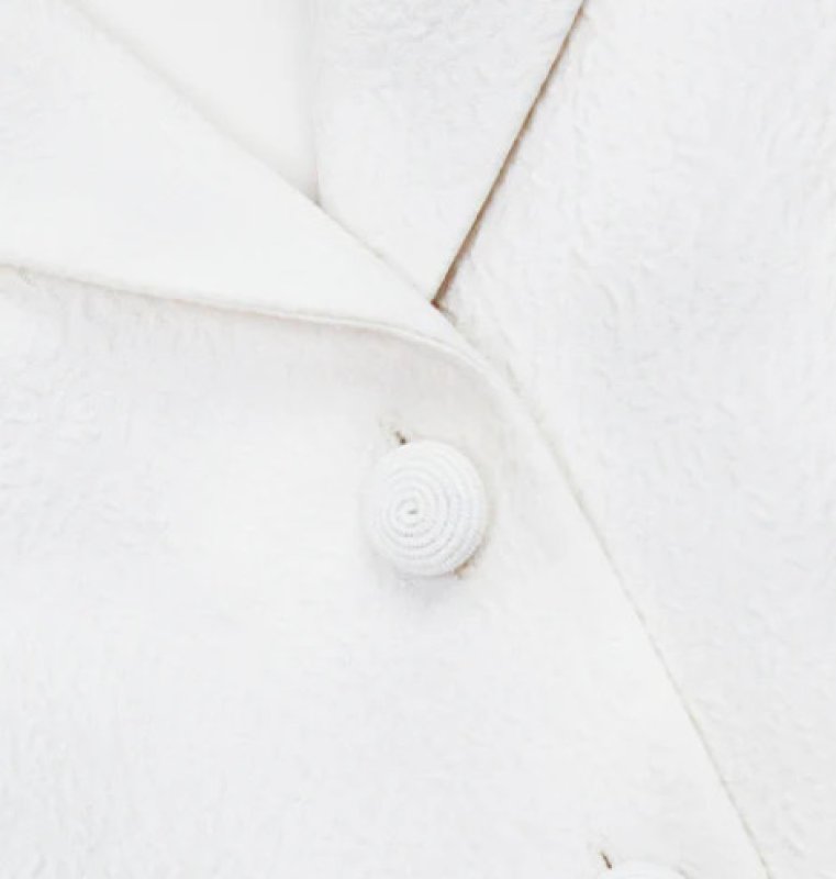 画像4: セール！【オリビアカルポ愛用】Self Portrait　セルフポートレート  White Textured Midi Dress  02133 (4)