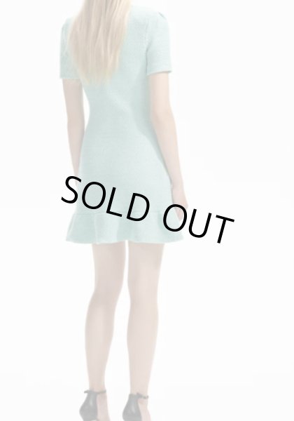 画像2: 【パリスヒルトン愛用】Self Portrait セルフポートレート Mint Sequin Knit Mini Dress (2)