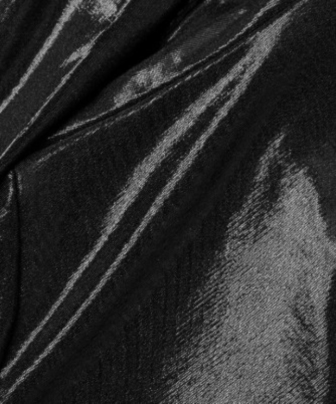 画像3: 【サラジェシカパーカー着用】Norma Kamali ノーマカマリ 　メタリックミディドレス  12071 (3)