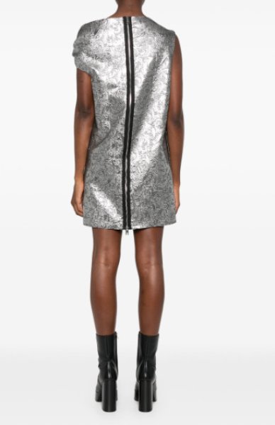 画像2: 【米倉涼子さん着用】MSGM  brocade-effect minidress (2)