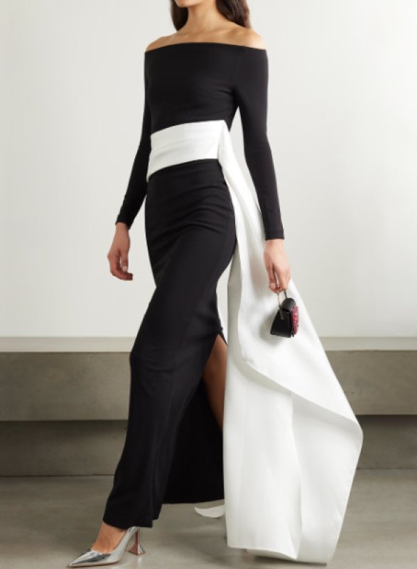 画像1: 【クリスティ・ブリンクリー愛用】Solace London ソレイスロンドン Irma Maxi Dress  01233 (1)