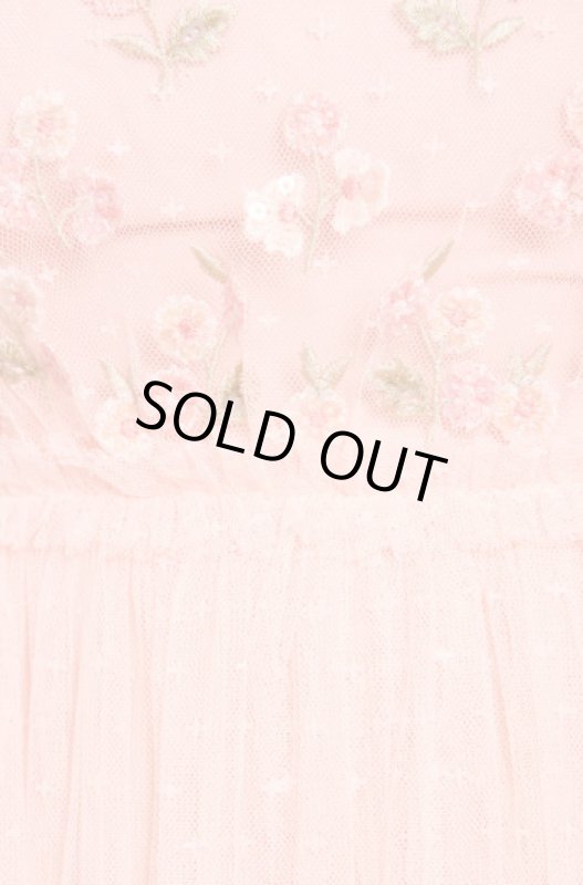 画像3: セール！Needle & Thread ニードル&スレッド  Rococo Bodice Ankle Gown ピンク系 (3)