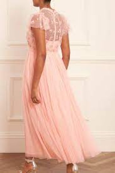 画像2: セール!Needle & Thread ニードル&スレッド  Rococo Bodice Ankle Gown ピンク系 (2)