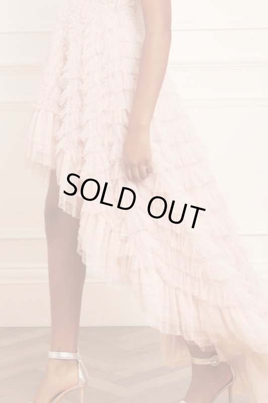 画像2: セール！【TWICE サナさん着用】 Needle & Thread ニードル&スレッド　Mia ハイ＆ロードレス　ピンク  12252 (2)