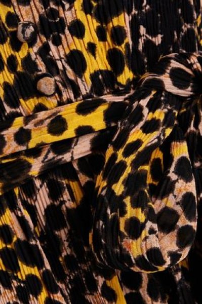 画像2: Diane von Furstenberg　ダイアンフォンファステンバーグ　Shazia ラッフルミディシャツドレス (2)