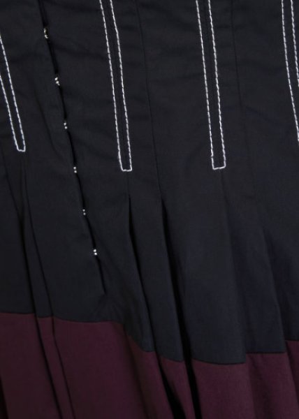 画像3: セール!Tory Burch トリーバーチ Pleated cotton-poplin midi dress  02101 (3)