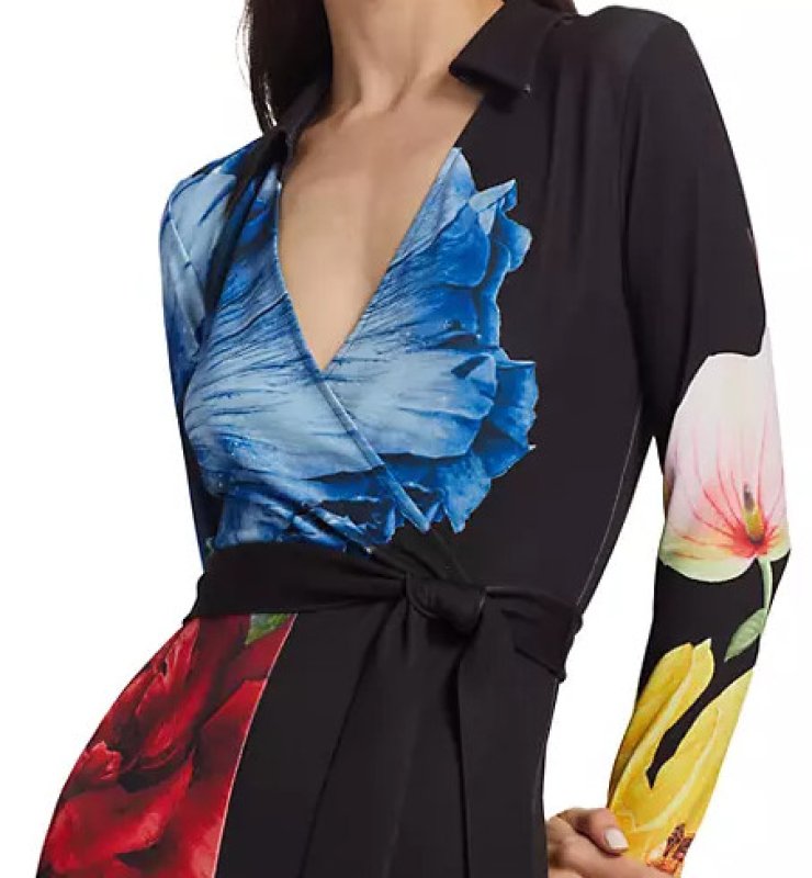 画像4: セール！Alice + Olivia アリスアンドオリビア　 Melinda 花柄ワイドレッグジャンプスーツ  01161 (4)